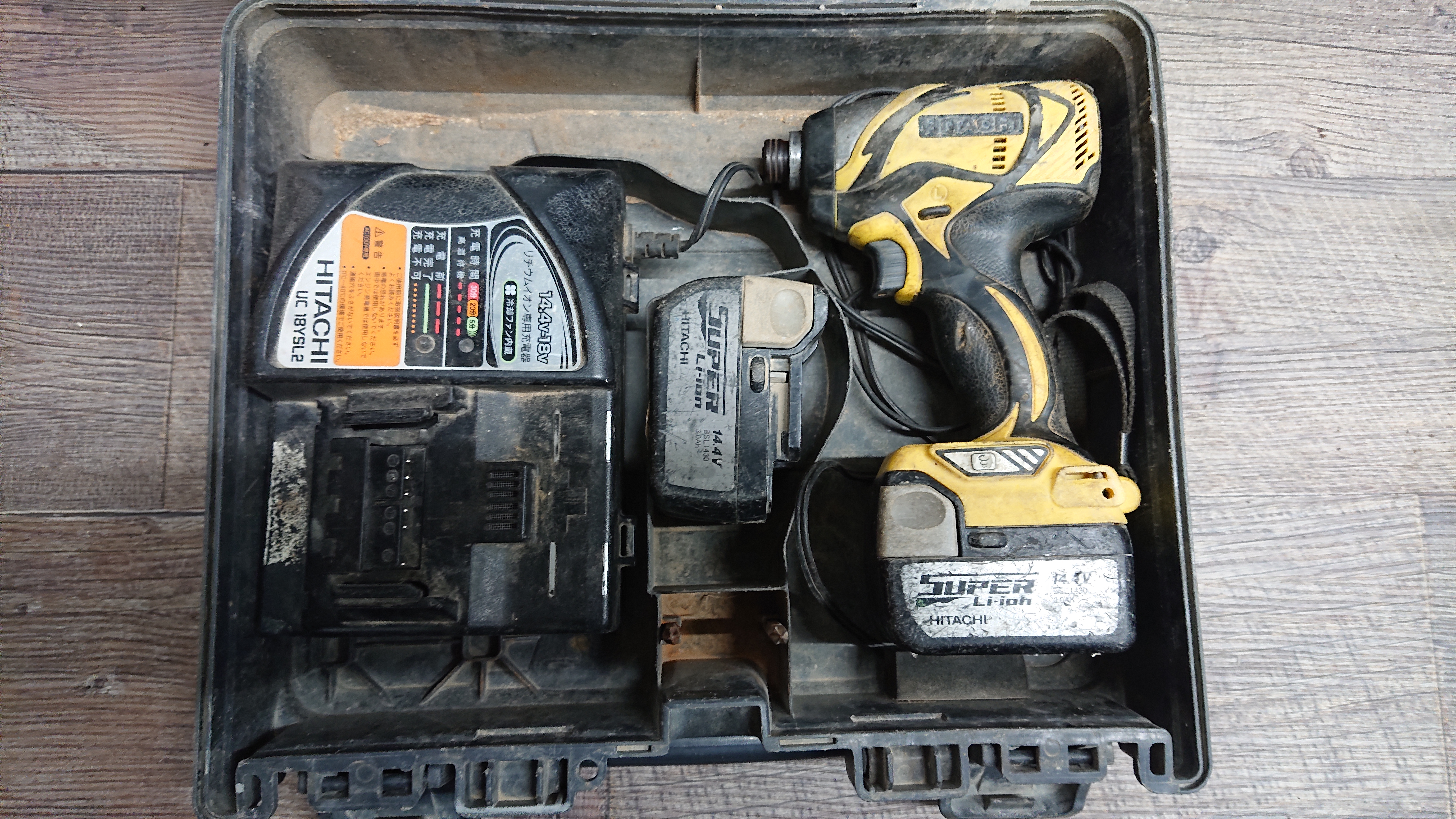 （商談中）日立工機　インパクトドライバー14.4V　高く買取るゾウ中間店 工具買取王国守山大森インター店】 HiKOKI 14.4V コードレス